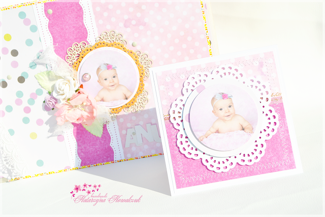 Album Pamiątka Chrztu Świętego scrapbooking