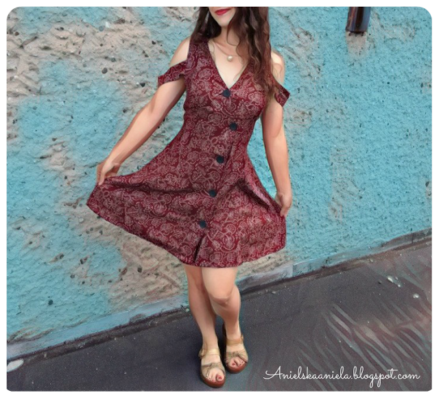 jak-zwęzić-sukienkę-dress-refashion-handmade-blog-o-szyciu-i-diy-thrifted-transformations-refashion-clothes