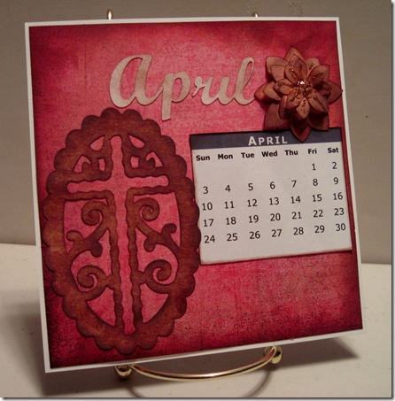 april calendar page