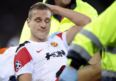 Nemanja Vidic injury 2012