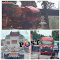 Mobil milik Pertamina Keluar Dari Gudang Mafia Penampungan Bahan bakar Minyak Solar Di jalan Megawati Transparan 