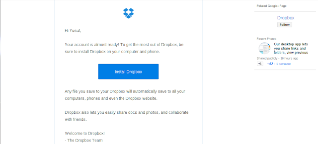 Cara daftar atau membuat akun Dropbox untuk menyimpan file penting