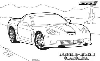 Hot wheels coloring pages