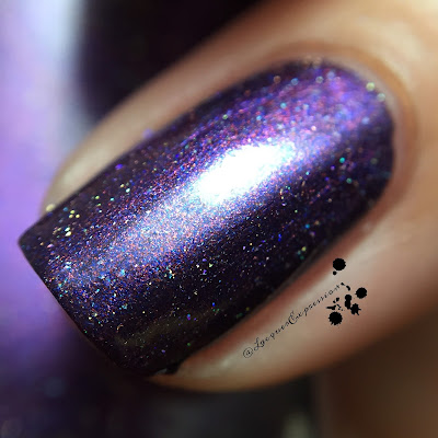 Nail polish swatch of Figgy by M Polish