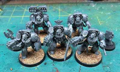 Dark Angels Deathwing  Terminators WIP