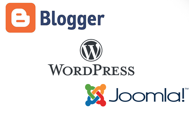 Memilih media blogging terbaik antara blogger, wordpress, joomla