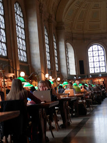 visite de la Boston Public Library