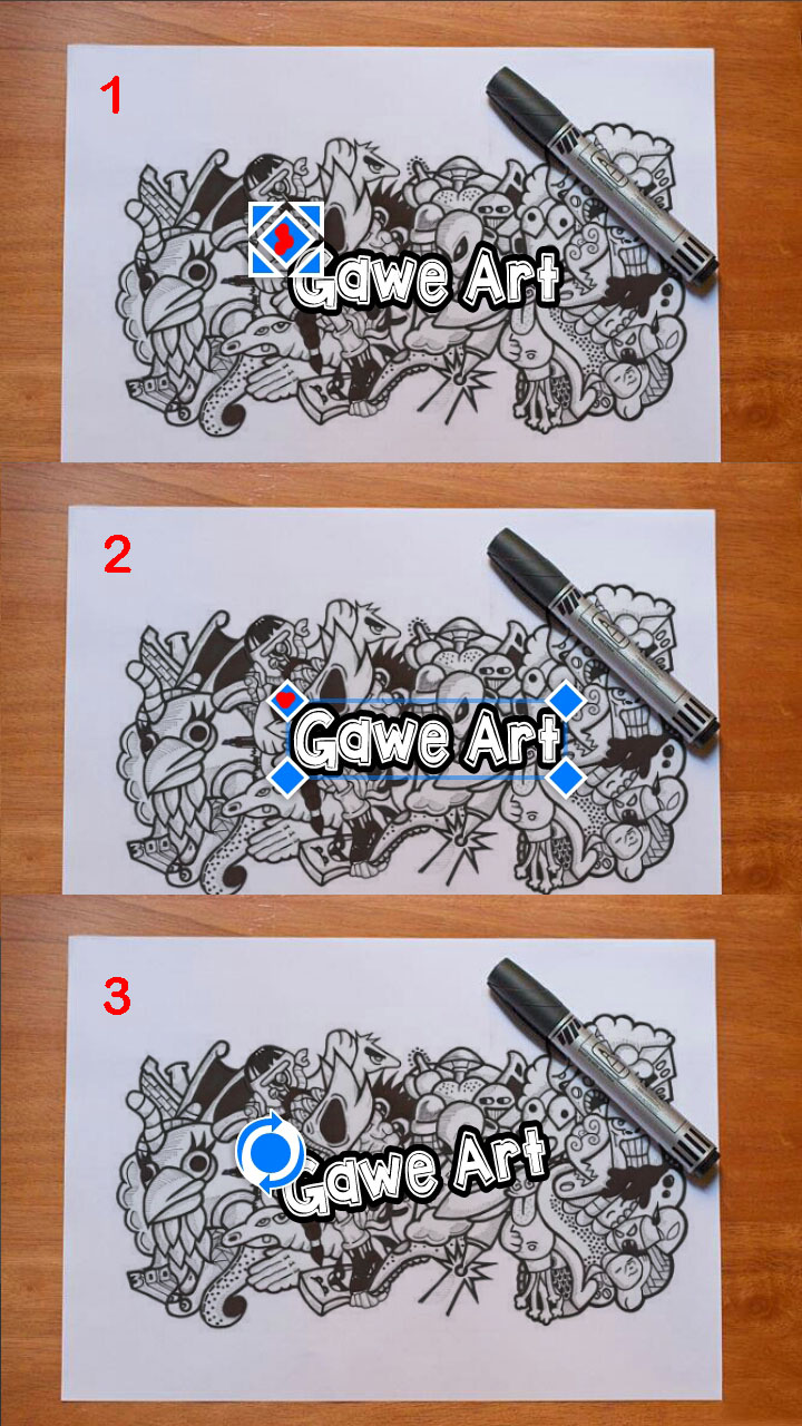 Cara Membuat Doodle Art Di Android Picsay Pro