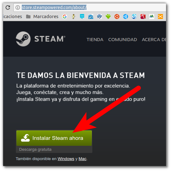 Cómo instalar Steam en Ubuntu 16.04 de 32 bits y sus Juegos