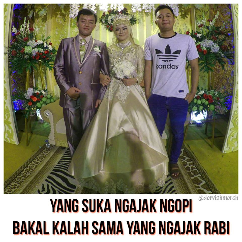 Kumpulan Gambar Meme Lucu Pernikahan DP BBM Lucu