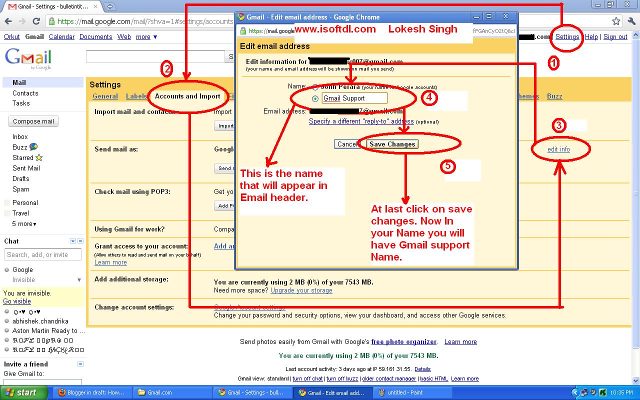 How to hack a Gmail Account by phishing