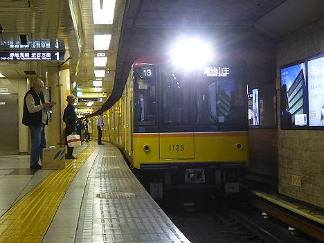 【3分おきの頻繁運行！】銀座線　溜池山王行き1　1000系(渋谷駅改良工事に伴う運行)