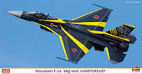 Hasegawa 1/48 Mitsubishi F-2A '8SQ 60th ANNIVERSARY' (07517) Color Guide & Paint Conversion Chart