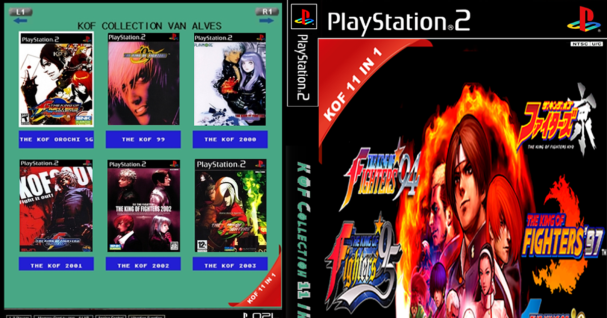 Revivendo a Nostalgia Do PS2: King of Fighters '97, DVD ISO Via