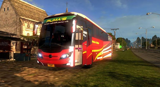 Mod ets2 bus Laksana MaxiBus By Alif Cahya ETS2