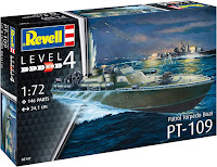 Revell 1/72 Patrol Torpedo Boat PT-109 (05147) English Color Guide & Paint Conversion Chart