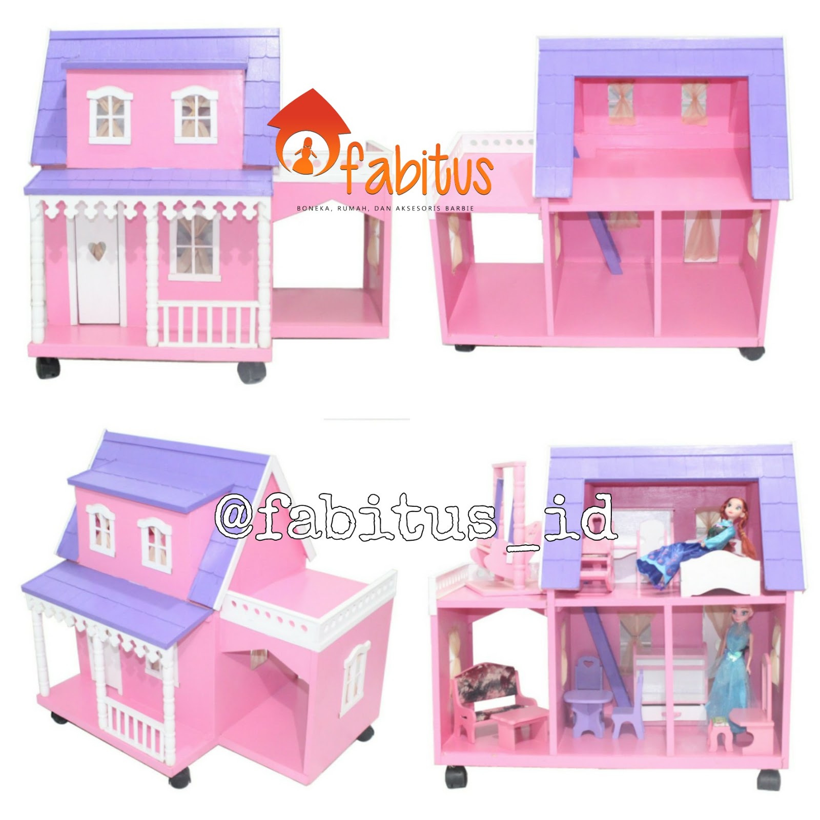 FABITUS Rumah Barbie