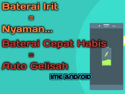 Cara agar baterai hp Samsung jadi irit