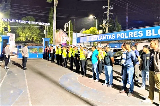 Tak hanya fokus pada pengamananArus Mudik, Polres Blora juga Aktif Amankan Kegiatan Masyarakat
