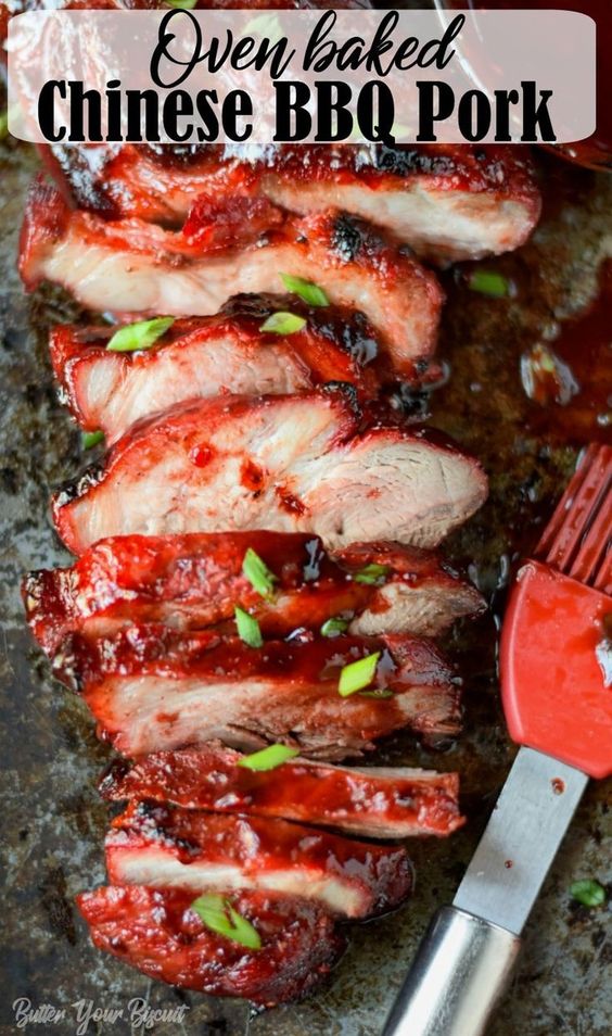   Oven Baked Chinese BBQ Pork