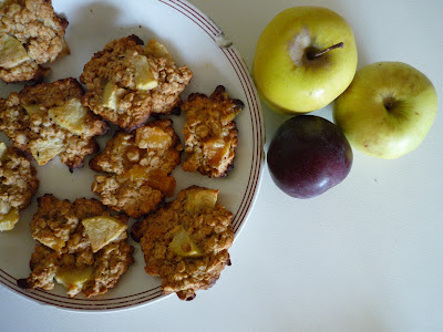 galletas avena manzana