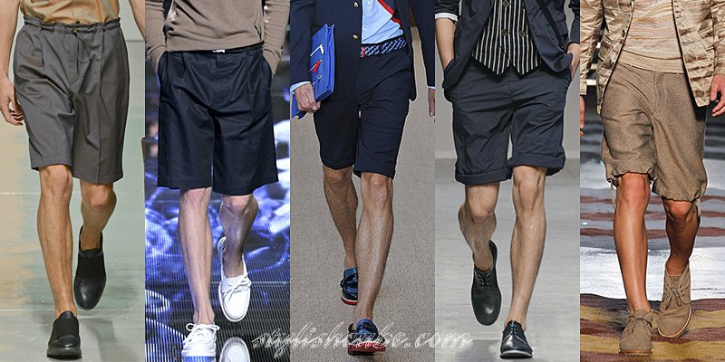 Spring Summer Men's Shorts Trends 2013
