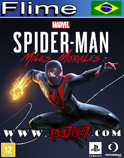 Spider-Man Miles Morales o Filme capa