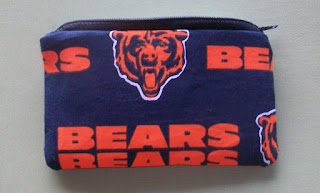 Chicago Bears Zippered Pouch
