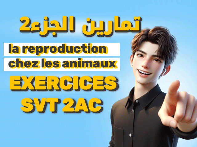 exercices corrigés sur la reproduction chez les animaux (la fécondation)