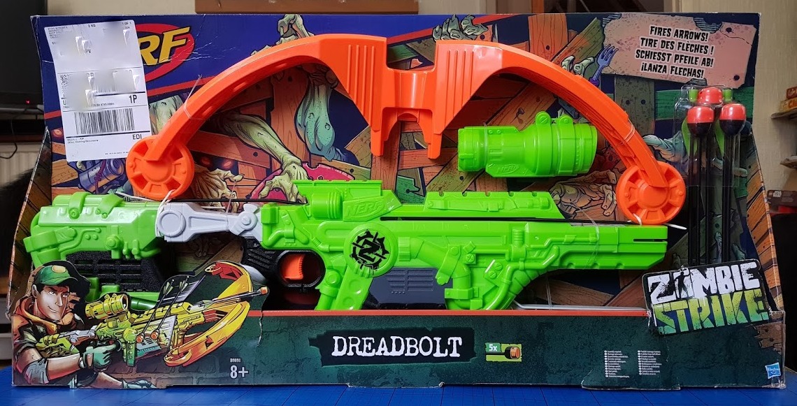 The Brick Castle Nerf Zombie Strike Dreadbolt Crossbow Review Age 8 For Very