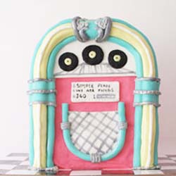 50s diner sweet 16 jukebox tutorial DIY