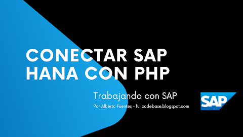 Conectar SAP HANA con PHP