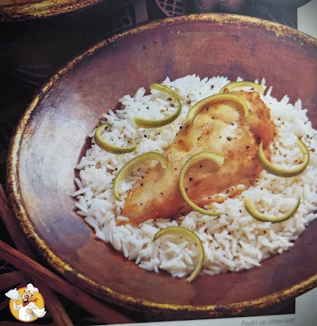 Recette - Poulet au citron vert