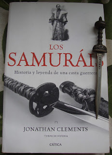 Portada del libro Los samuráis, de Jonathan Clements