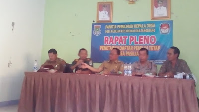 Desa Pasilian Gelar Rapat Pleno DPT Jelang Pilkades Serentak 