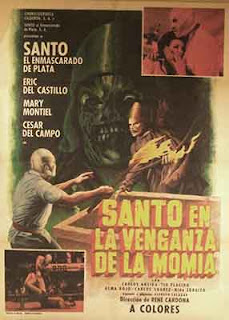 Santo en la Venganza de la Momia, 1971 (René Cardona)