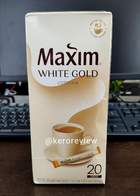 รีวิว แม็กซิม ไวท์ โกลด์ คอฟฟี่ มิกซ์ (CR) Review White Gold Coffee Mix, Maxim Brand.