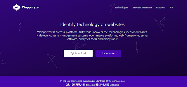 Cara Mengetahui Komponen dari sebuah Website dengan Wappalyzer