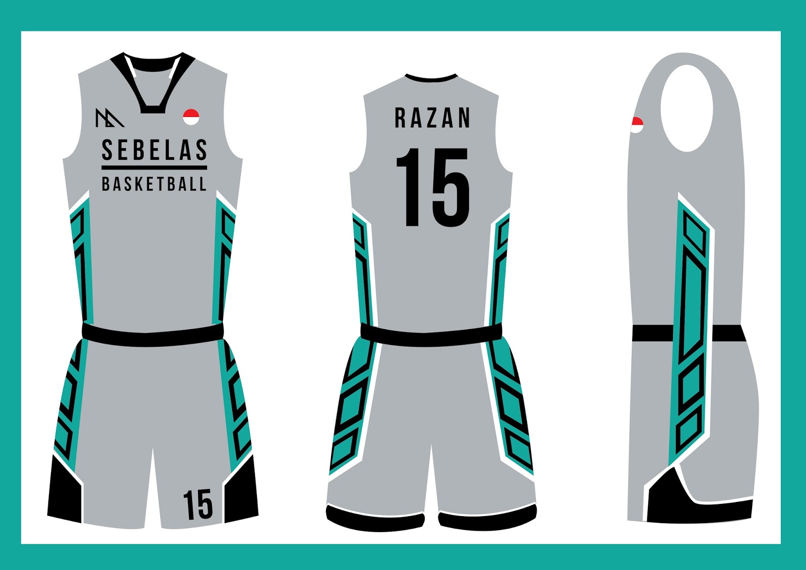  Desain  Jersey  Basket  SMP 11