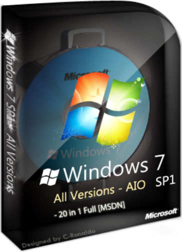 Windows 7 SP1 RTM AIO 20 IN 1