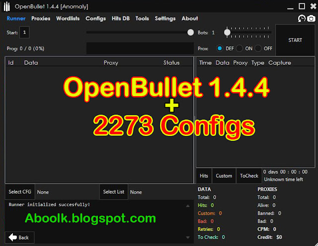 OpenBullet Version 1.4.4