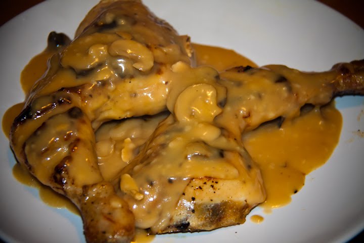 MY COOK BOOK: Grilled Chicken Mushroom Sauce