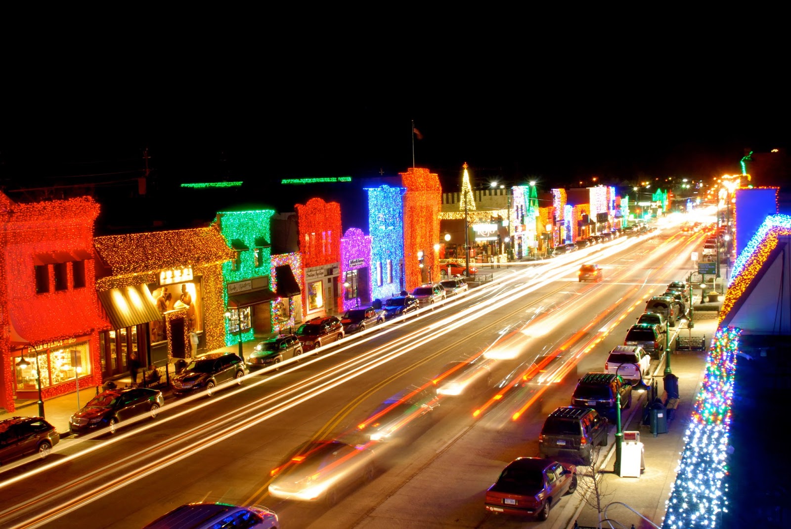  Downtown Rochester lights up the night!