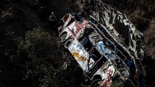 Acidente no Peru deixa pelo menos 33 mortos e 20 feridos 