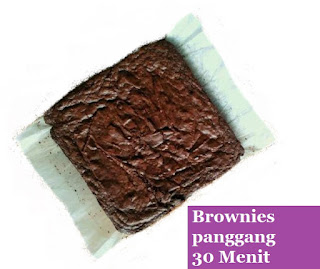 Brownies panggang 30 Menit