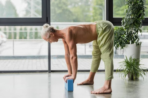 Elevating Standing Forward Bend (Uttanasana)