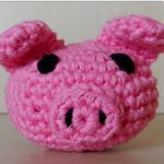 patron gratis cerdo amigurumi | free pattern amigurumi pig 