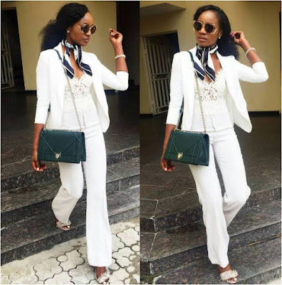 Seyi Shay Looks Angelic In White As She Grabs Another Endorsement Deal