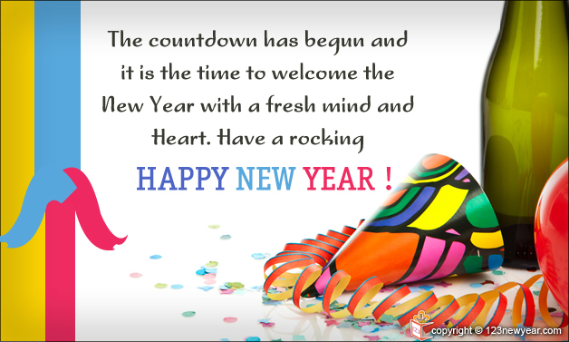 Happy New Year 2015 Greeting Cards