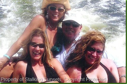 Florida - Pauly and the Girls on Boat